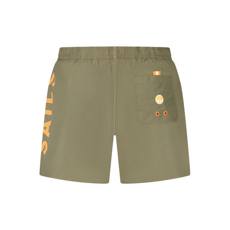 North Sails Green Cotton Swimwear