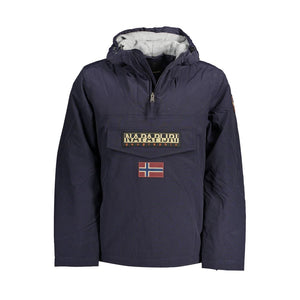 Napapijri Blue Polyamide Jackets & Coat