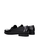 Celine Black Leather Slip-On Loafers