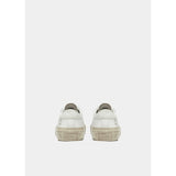 D.A.T.E White Leather Sneaker