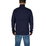 In My Hood Blue Polyester Sweater
