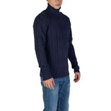 In My Hood Blue Polyester Sweater