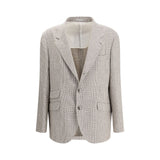 Brunello Cucinelli Prince of Wales Blazer