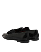 Dolce & Gabbana Leather Loafers Men Formal Dress Shoes