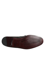 Dolce & Gabbana Leather Loafers Men Formal Dress Shoes