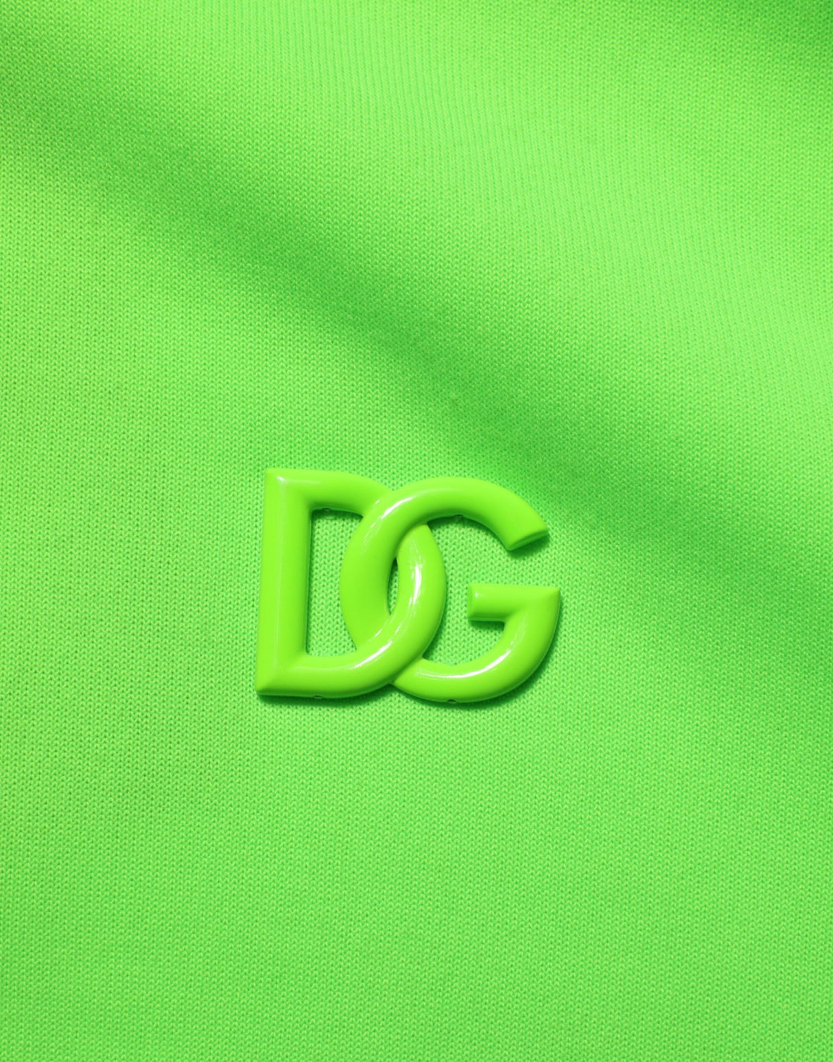 Dolce & Gabbana Green DG Logo Men Hooded Sweatshirt Sweater