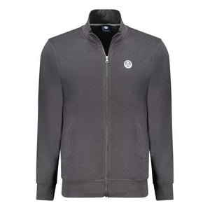 North Sails Black Cotton Sweatshirt
