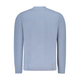 North Sails Blue Cotton Men Sweatshirt