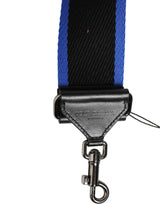 Dolce & Gabbana Black Blue Colorful Lettering Bag Handle Shoulder Strap