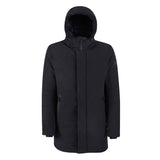 Yes Zee Black Nylon Jackets & Coat