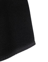 Dolce & Gabbana Black Lace Stole Knitted DG Logo Men One Size  Scarf