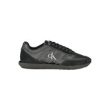 Calvin Klein Black Polyester Men Sneaker