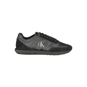 Calvin Klein Black Polyester Men Sneaker
