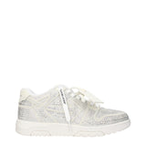 Off-White Beige Leather Low Tops