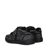 Off-White Black Leather Sneakers