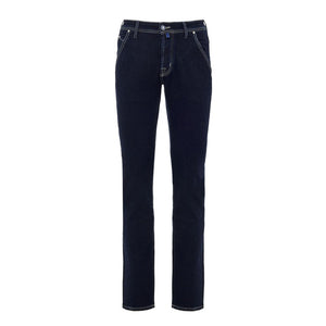 Jacob Cohen Blue Cotton Skinny Jeans