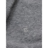 ZEGNA Gray Cotton Socks