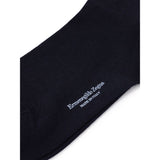 ZEGNA Navy Blue Wool Socks