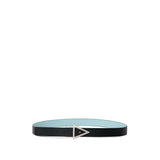 Bottega Veneta Green Leather Belt