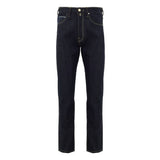 Jacob Cohen Blue Polyester Tapered Jean
