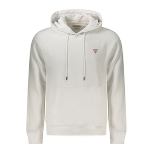 Guess Jeans White Cotton Sweatshirt