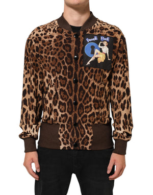 Dolce & Gabbana Brown Leopard Print 