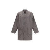 Thom Browne Brown Polyester Trench Coat