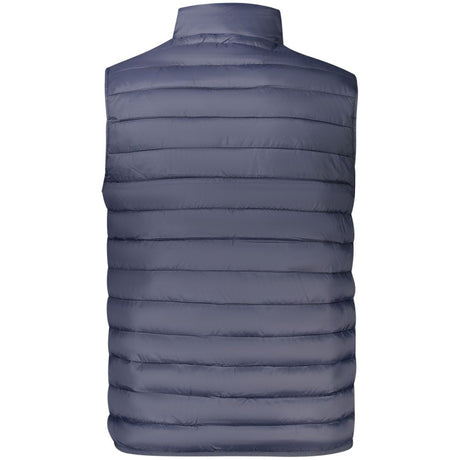 Cavalli Class Blue Polyester Men Jacket