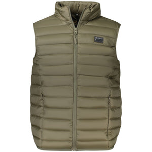 Cavalli Class Green Polyester Men Jacket