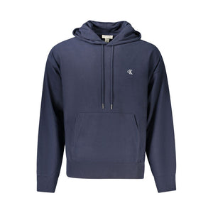 Calvin Klein Blue Cotton Men Sweater
