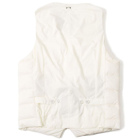 Herno White Polyamide Sleveless Jacket