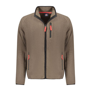 Norway 1963 Brown Polyester Men Sweater