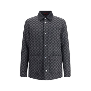 Gucci Wool Jacket with all-over GG monogram