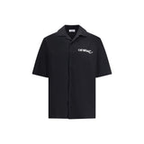 Off-White Bowling Shirt in Poplin