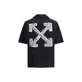 Off-White Bowling Shirt in Poplin