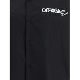 Off-White Bowling Shirt in Poplin