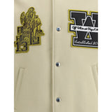 Off-White Lion Wool Varsity Jacket