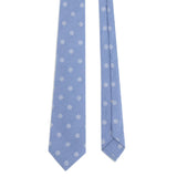 Kiton Light Blue Silk Tie