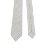 Kiton Gray Fabric Tie