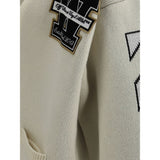Off-White Moon Vars Knit Cardigan