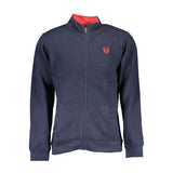 Gianmarco Venturi Blue Cotton Sweatshirt