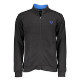Gianmarco Venturi Black Cotton Sweatshirt