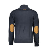 Gianmarco Venturi Blue Cotton Sweater