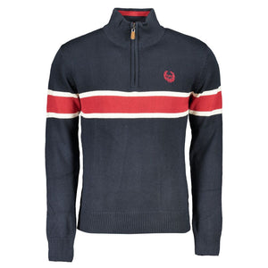 Gianmarco Venturi Blue Cotton Sweater