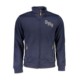 Gianmarco Venturi Blue Cotton Sweatshirt