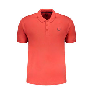 Gianmarco Venturi Red Cotton Polo Shirt