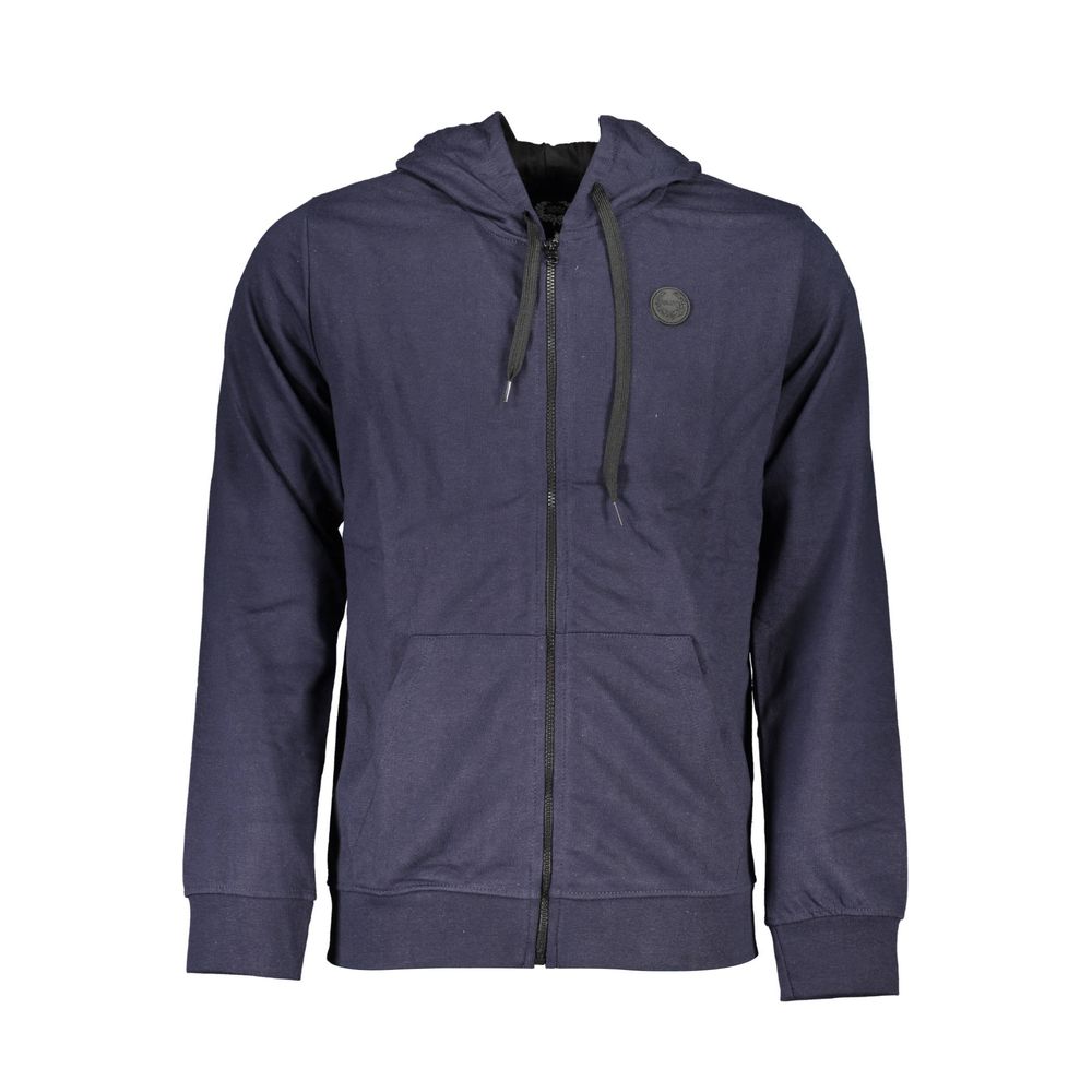 Gianmarco Venturi Blue Cotton Sweatshirt