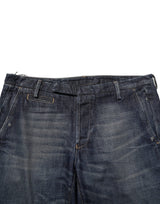 Brian Dales Dark Blue Washed Skinny Men Denim Trouser Jeans
