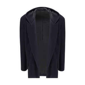 Balenciaga Hooded Short Coat