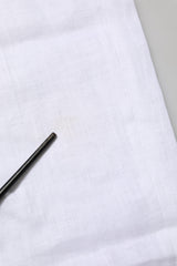 Daniele Alessandrini White Linen Formal Dress Trouser Pants